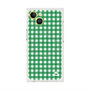 プレミアムスクエアケース with MagSafe［ Checkered Green - ギンガムチェック グリーン ］