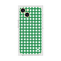 プレミアムスクエアケース with MagSafe［ Checkered Green - ギンガムチェック グリーン ］