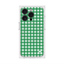 プレミアムスクエアケース with MagSafe［ Checkered Green - ギンガムチェック グリーン ］
