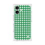 プレミアムスクエアケース with MagSafe［ Checkered Green - ギンガムチェック グリーン ］