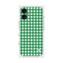プレミアムスクエアケース with MagSafe［ Checkered Green - ギンガムチェック グリーン ］