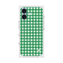 プレミアムスクエアケース with MagSafe［ Checkered Green - ギンガムチェック グリーン ］