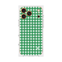 プレミアムスクエアケース with MagSafe［ Checkered Green - ギンガムチェック グリーン ］