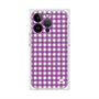 プレミアムスクエアケース with MagSafe［ Checkered Purple - ギンガムチェック パープル ］