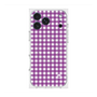 プレミアムスクエアケース with MagSafe［ Checkered Purple - ギンガムチェック パープル ］