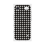 プレミアムスクエアケース with MagSafe［ Checkered Purple - ギンガムチェック ブラック ］