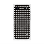 プレミアムスクエアケース with MagSafe［ Checkered Purple - ギンガムチェック ブラック ］