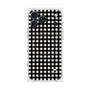 プレミアムスクエアケース with MagSafe［ Checkered Purple - ギンガムチェック ブラック ］