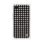 プレミアムスクエアケース with MagSafe［ Checkered Purple - ギンガムチェック ブラック ］