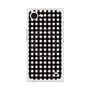 プレミアムスクエアケース with MagSafe［ Checkered Purple - ギンガムチェック ブラック ］