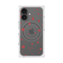 プレミアムスクエアケース with MagSafe［ Dippin dots Red - ディッピンドッツ レッド ］