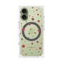 プレミアムスクエアケース with MagSafe［ Dippin dots Red - ディッピンドッツ レッド ］