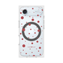 プレミアムスクエアケース with MagSafe［ Dippin dots Red - ディッピンドッツ レッド ］