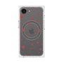 プレミアムスクエアケース with MagSafe［ Dippin dots Red - ディッピンドッツ レッド ］