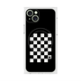 プレミアムスクエアケース with MagSafe［ Racing checkered flag - レーシングチェッカーフラッグ ］