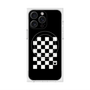 プレミアムスクエアケース with MagSafe［ Racing checkered flag - レーシングチェッカーフラッグ ］
