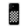 プレミアムスクエアケース with MagSafe［ Racing checkered flag - レーシングチェッカーフラッグ ］