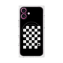 プレミアムスクエアケース with MagSafe［ Racing checkered flag - レーシングチェッカーフラッグ ］