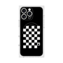プレミアムスクエアケース with MagSafe［ Racing checkered flag - レーシングチェッカーフラッグ ］