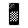 プレミアムスクエアケース with MagSafe［ Racing checkered flag - レーシングチェッカーフラッグ ］