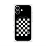 プレミアムスクエアケース with MagSafe［ Racing checkered flag - レーシングチェッカーフラッグ ］