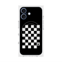 プレミアムスクエアケース with MagSafe［ Racing checkered flag - レーシングチェッカーフラッグ ］
