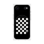 プレミアムスクエアケース with MagSafe［ Racing checkered flag - レーシングチェッカーフラッグ ］