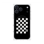 プレミアムスクエアケース with MagSafe［ Racing checkered flag - レーシングチェッカーフラッグ ］
