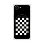 プレミアムスクエアケース with MagSafe［ Racing checkered flag - レーシングチェッカーフラッグ ］