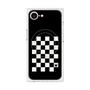 プレミアムスクエアケース with MagSafe［ Racing checkered flag - レーシングチェッカーフラッグ ］