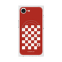 プレミアムスクエアケース with MagSafe［ Racing checkered flag Red - レーシングチェッカーフラッグ レッド ］