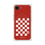 プレミアムスクエアケース with MagSafe［ Racing checkered flag Red - レーシングチェッカーフラッグ レッド ］