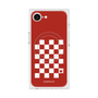 プレミアムスクエアケース with MagSafe［ Racing checkered flag Red - レーシングチェッカーフラッグ レッド ］