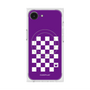 プレミアムスクエアケース with MagSafe［ Racing checkered flag Purple - レーシングチェッカーフラッグ パープル ］