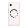 プレミアムスクエアケース with MagSafe［ Racing checkered flag White - レーシングチェッカーフラッグ ホワイト ］