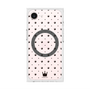 プレミアムスクエアケース with MagSafe［ CASEPLAY Crown dots Black - ケースプレイ・クラウン・ドッツ ブラック ］