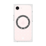 プレミアムスクエアケース with MagSafe［ CASEPLAY Crown dots White - ケースプレイ・クラウン・ドッツ ホワイト ］