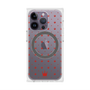 プレミアムスクエアケース with MagSafe［ CASEPLAY Crown dots Red - ケースプレイ・クラウン・ドッツ レッド ］