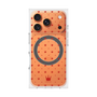 プレミアムスクエアケース with MagSafe［ CASEPLAY Crown dots Red - ケースプレイ・クラウン・ドッツ レッド ］