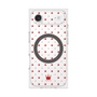 プレミアムスクエアケース with MagSafe［ CASEPLAY Crown dots Red - ケースプレイ・クラウン・ドッツ レッド ］
