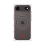 プレミアムスクエアケース with MagSafe［ CASEPLAY Crown dots Red - ケースプレイ・クラウン・ドッツ レッド ］