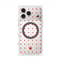 プレミアムスクエアケース with MagSafe［ CASEPLAY Crown dots Red - ケースプレイ・クラウン・ドッツ レッド ］