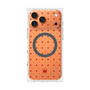 プレミアムスクエアケース with MagSafe［ CASEPLAY Crown dots Red - ケースプレイ・クラウン・ドッツ レッド ］