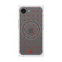 プレミアムスクエアケース with MagSafe［ CASEPLAY Crown dots Red - ケースプレイ・クラウン・ドッツ レッド ］