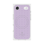 プレミアムスクエアケース with MagSafe［ LANVIN en Bleu Tiny dots Purple - ランバン ドット パープル ］