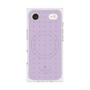 プレミアムスクエアケース with MagSafe［ LANVIN en Bleu Tiny dots Purple - ランバン ドット パープル ］