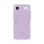プレミアムスクエアケース with MagSafe［ LANVIN en Bleu Tiny dots Purple - ランバン ドット パープル ］