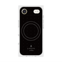 プレミアムスクエアケース with MagSafe［ LANVIN en Bleu Tiny dots Black - ランバン ドット ブラック ］