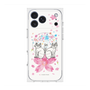 プレミアムスクエアケース with MagSafe［ おかべてつろう - きみに花束を ］
