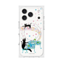 プレミアムスクエアケース with MagSafe［ おかべてつろう - 黒猫クロのとおりみち ］